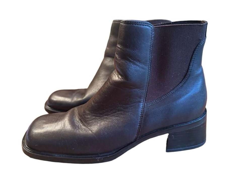 Mootsies Tootsies Wyoming Chelsea Boot Size 7M Brown Leather b1518